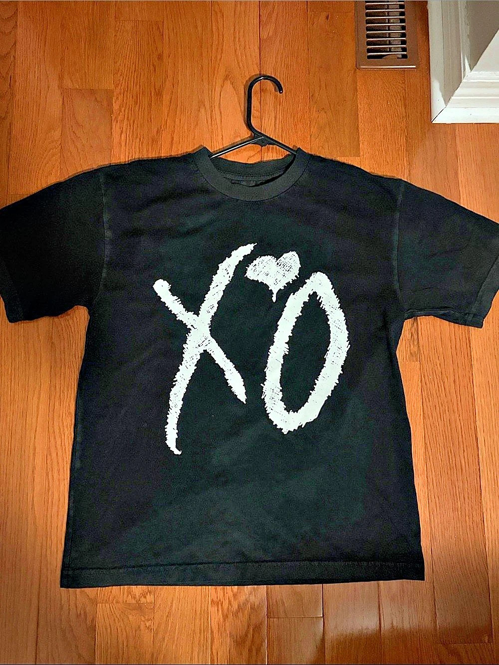 XO The Weeknd XO Heart Logo T-Shirt Black